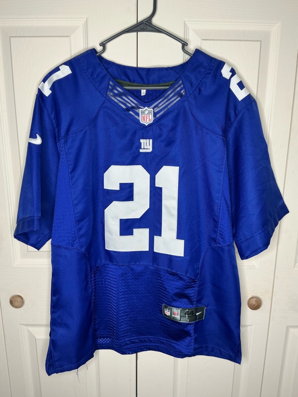 Nike Men’s Royal Blue NFL #21 Football Jersey